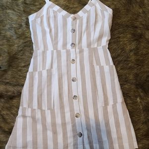 Lulus striped dress